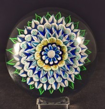  Studio LOESEL Richard presse-papier - paperweight - Mandala Bleu