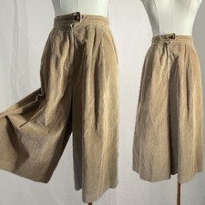 Vintage Tan Corduroy Culotte