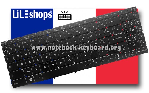Clavier français original - clavier, msi