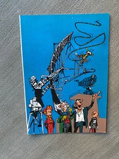 FRANQUIN SPIROU CARTE POSTALE N°57 LES TRÉSORS DE SPIROU 1985 EN EXCELLENT ÉTAT 