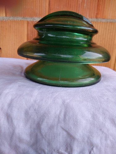 Ancien isolateur verre de - en,
