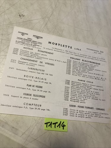1972 motobécane motoconfort - 1972,