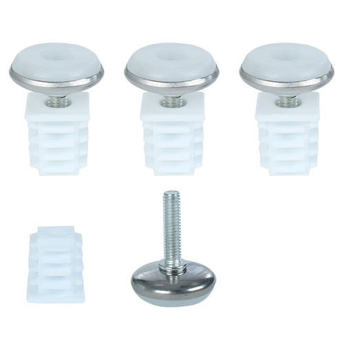 Pied réglables 19x19mm - , tube
