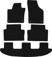 Tapis de sol en velours noir