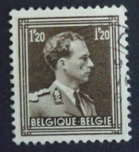 Timbre belgique roi leopold - timbre,