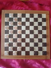 Jeu de dames complet en bois