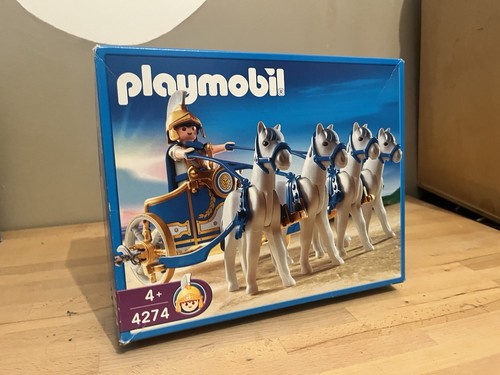 Playmobil 4274 char attelage - playmobil,
