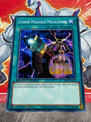 Carte canon magique - carte, oh