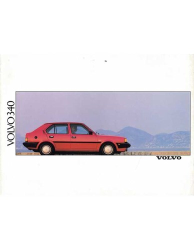 Brochure volvo 340 - ▄▀▄,