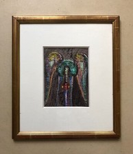 Toucan, Gouache Encadrée