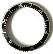 Lunette montre plongée sous-marine YEMA, LIP, MORTIMA... NOS 31,2 mm - J4-11>15