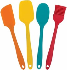Mrs. Anderson's 4pc Nonstick Flexible and Heat-Resistant Silicone Mini Tool Set