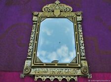 Miroir mural de bureau antique en bronze Charles X début XIXe siècle