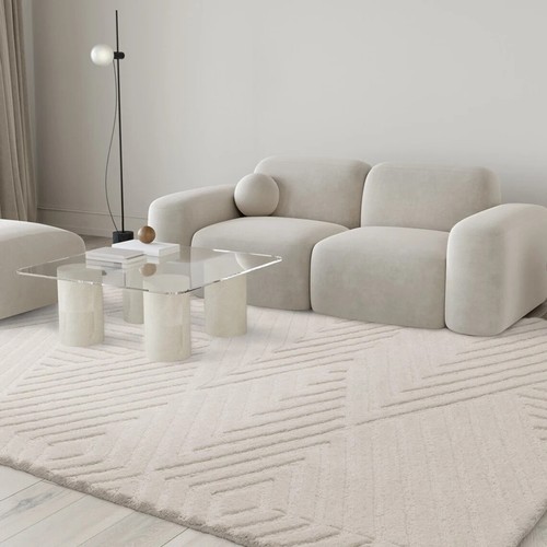Tapis touffeté main - touffeté, à