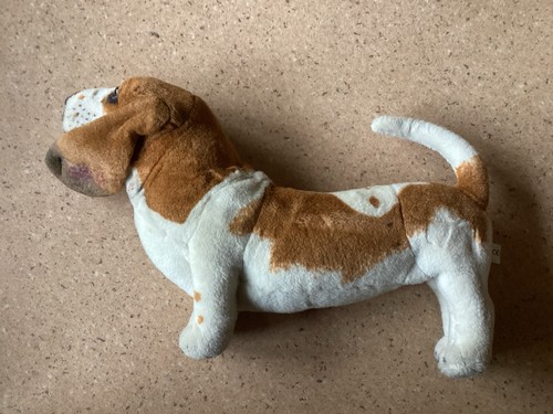 Chien peluche réaliste - chien,