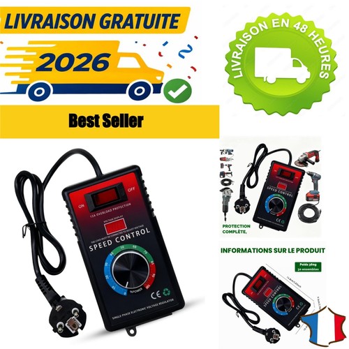Variateur vitesse moteur - vitesse,