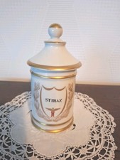 Pot à pharmacie en porcelaine