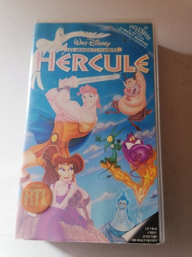 Cassette vhs hercule - vhs, walt