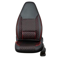 Housses Convient pour Reimo Mobile Home Camper Caravan Noir/Rouge 2er Pilot