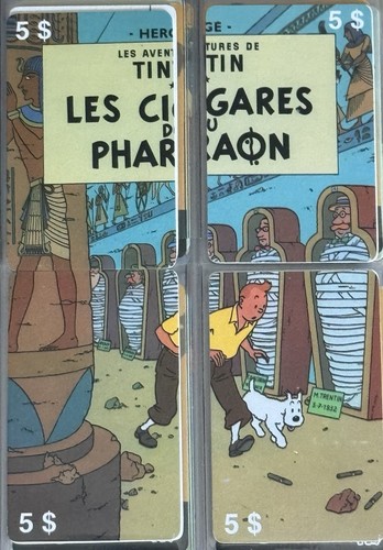 Rare puzzle 4 télécartes - puzzle,