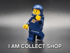 LEGO MINIFIG SPACEMAN CLASSIC DARK BLUE COMPLET AIR TANKS + CASQUE "RARE" (NEUF)