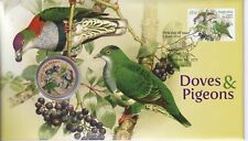2021 Australia PNC $1 Coloured Coin Birds - Doves & Pigeons - Perth Mint
