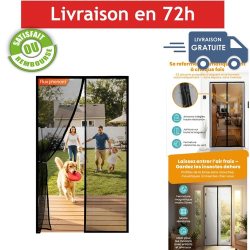 Moustiquaire porte - moustiquaire, de