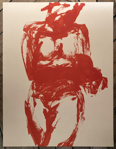 Claude garache lithographie - claude,