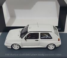 VW Volkswagen Golf II Rallye G60 Plain Body Version White 1989 1:43 Neo 43594