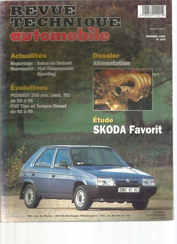Revue technique automobile - revue,