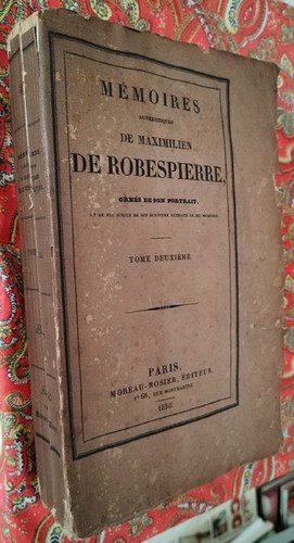 1830 memoires maximilien - de,