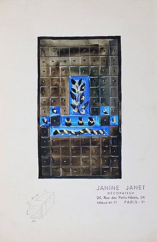Janine janet peinture - janet,