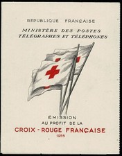FRANCE 1955 Croix-rouge CARNET  YT n° 2004  Neuf ★★ luxe / MNH (A)