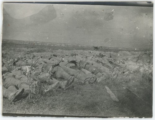 Soldats fauchés par - , les