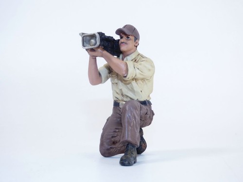 Figurine reporter cameraman - figurine,