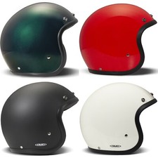 Motorcycle Open Face DMD Solid Retro Motorcycle Helmet - Lightweight, Safe, Vintage