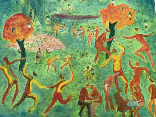 Tableau peinture s toile - peinture,, h.s.toile