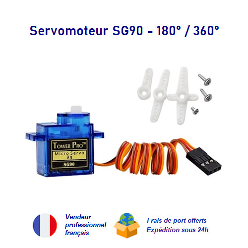 Servomoteur sg90 servo compact - sg90,
