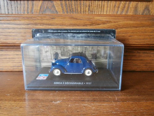 Simca decouvrable 1937 - 5, col