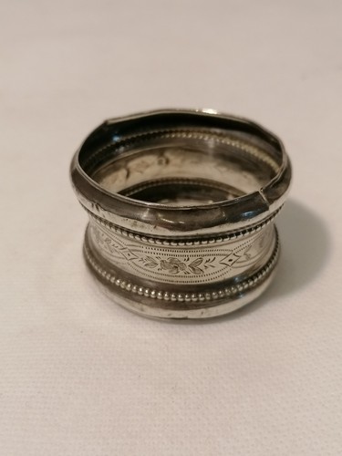 Rond serviette argent - de,