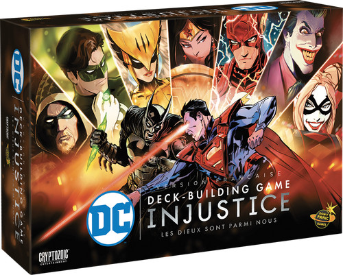 Comics deck building game - dc, deck-building