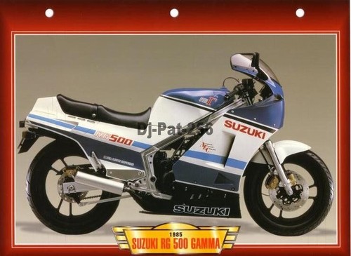 Fiche moto suzuki - moto, rg