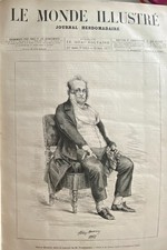 MONDE ILLUSTRE 1877 N° 1031 "