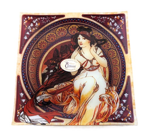 Plateau verre alfons mucha - alfons,