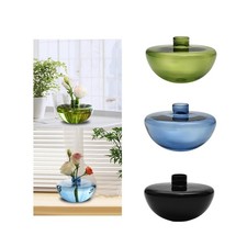 Vase à fleurs en verre pour