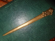 coupe papier en bronze doré