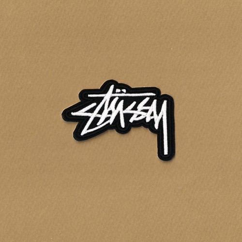 Stussy embroidered iron - embroidered, iron-on
