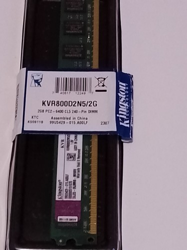 Barrettes ddr2 kingston 2go - barrettes,