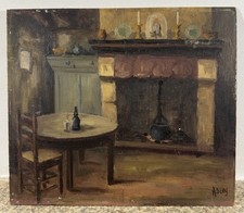 Henri DENY (XX) ancienne huile