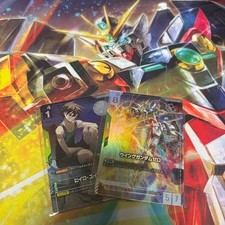 Gundam Card Game Heero Yui Wing Gundam Zero Playmat World 3 set Championship
